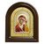 Казанская икона Божией Матери в серебряном окладе в киоте Размер 28,5 