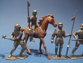 солдатики 1 32 Marx Рыцари 6 солдатиков в 6 позах 54 мм