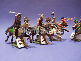 Солдатики 1/32 Britains Рыцари и Сарацины Конные 6 10