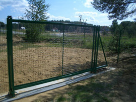 Ворота откатные 3,0*1,7 м