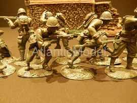 Солдатики 1/32 Сonte Пехота США третий набор WWII 6