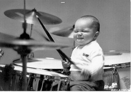 Обучение игре на ударной установке с любого уровня.