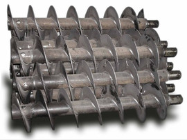 Сделаем шнек, шнеки, буровой шнек, привод шнека, втулка шнека, в 2