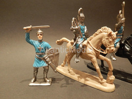 Солдатики 1/32 Supreme Четыре рыцаря лошади tssd 3