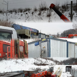 Аренда БЫТОВОК метал. 6,0х2,5. Продажа БУ вагончиков. БК-01