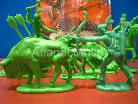 Солдатики 1/32 Atlantic Индейцы на охоте Блистер 5