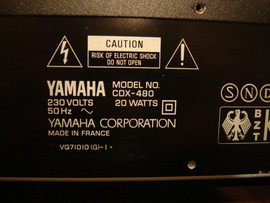 Отличный проигрывательYamaha CDX-480 2