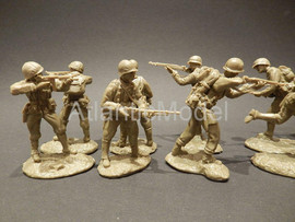 солдатики 1/32 AUSTIN США Морская пехота 12 шт 3
