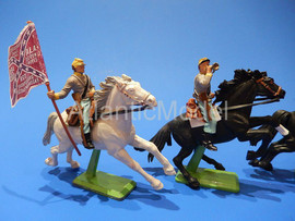 Солдатики 1/32 Britains Кавалеристы южан Раритет