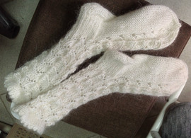 НОСКИ И ГОЛЬФЫ ИЗ КОЗЬЕГО ПУХА 3