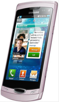 Телефон коммуникатор Samsung GT-S8530 Wave II Pink