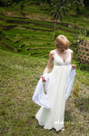 Экслюзивное свадебное платье в стиле Ампир 42-44р