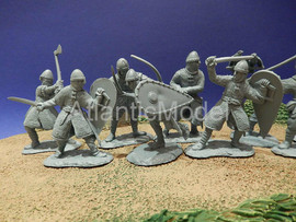 Солдатики 1/32 CONTE Норманны set1 Крисагон карлик 6
