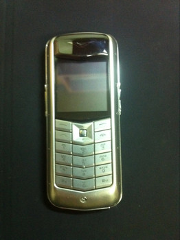 VERTU constellation с белой кожей Алигатора!