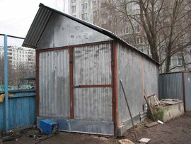 Настил новой крыши на гаражи, ракушки, тенты - укрытия.