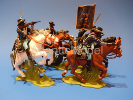 Солдатики 1/32 DSG Конный 10-й Буффало 6 фигур 3