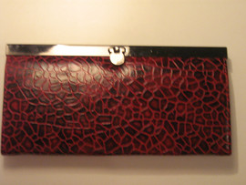 Кошелёчек красный новый 3