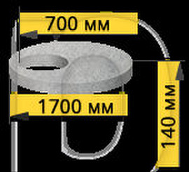 Крышка колодца ПП15-1