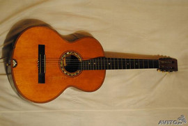 Старинная 7-и стр гитара.Юлий Генрихь Циммермань за 200 000 руб.