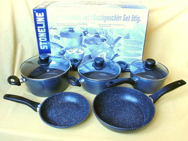 Stoneline набор из 8 пр. с антипригарным каменным покрытием