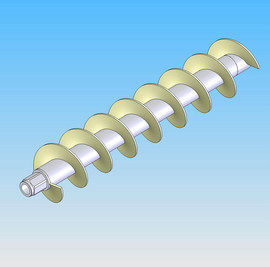 Сделаем шнек, шнеки, буровой шнек, привод шнека, втулка шнека, в