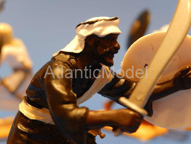 Солдатики 1/32 DSG Средневековые арабы 6 шт