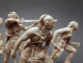 Солдатики 1/32 Barzso Гуроны шесть фигур №2 #7 2