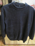 Новый чёрный свитер Длина 70 см Ширина 60 см