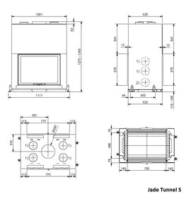 Топка Jade Tunnel S 2