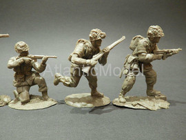 Солдатики 1/32 Сonte Десантники США Второй фронт 1 8