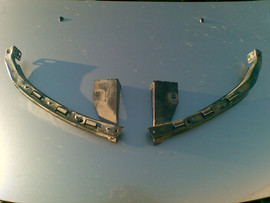 КРОНШТЕЙН (крепления бампера и фары) - автомобиля Honda Stream.