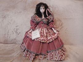 Кукла фарфоровая Италия пятьсот сорок семь 48 см