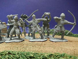 Солдатики 1/32 CONTE Норманны set1 Крисагон карлик 8