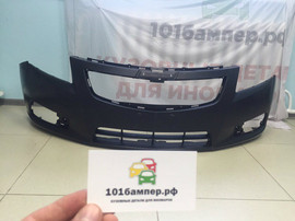 Передний бампер Шевроле Круз дорестайл 2009