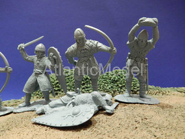 Солдатики 1/32 CONTE Норманы set 2 и set 1 фигур 8 4