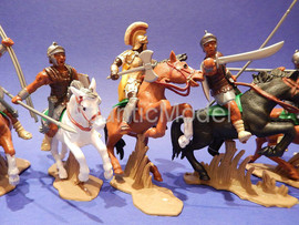 Солдатики 1/32 DSG Конные карфагеняне 8 фигуры 4