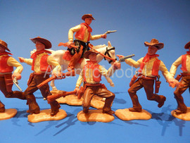 Солдатики 1/32 Timpo Ковбои Четырнадцатый набор 7