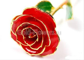 Золотые Розы 24 Кт в подарок девушке - эксклюзивный подарок