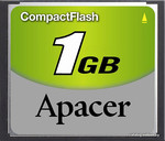 Карта памяти CompactFlash 1 Гб Apacer