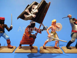 Солдатики 1/32 DSG Морские разбойники 6 фигур 6 по 7