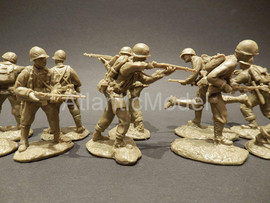 солдатики 1/32 AUSTIN США Морская пехота 12 шт 4