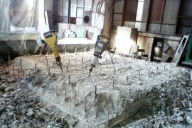 Демонтаж в квартире, снос домов,фундаментов