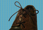 Шнурки коричневые (2 мм)