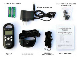 Электронный аккумуляторный ошейник. Модель PET-032