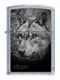 Зажигалка Zippo 5179 Black and White Wolf
