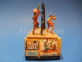 Солдатики 1/42 Britains Индейцы ковбой 40 мм Весте 10
