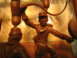 Солдатики 1/32 Atlantic Обоз US Индейцы Ковбои 7