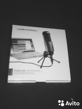 Конденсаторный микрофон Audio Technica AT 2020 USB