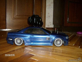 Tamiya TT-01 (Nissan Skyline)