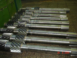 Производство шестерен, шестерни, колеса зубчатые, валы, шестерня 6